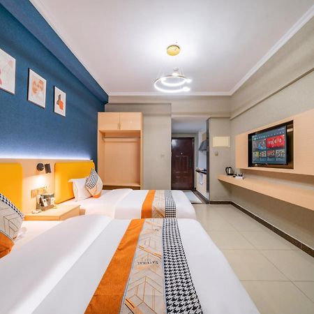 Pazhou Angda International Aparthotel Canton Fair Branch Dış mekan fotoğraf
