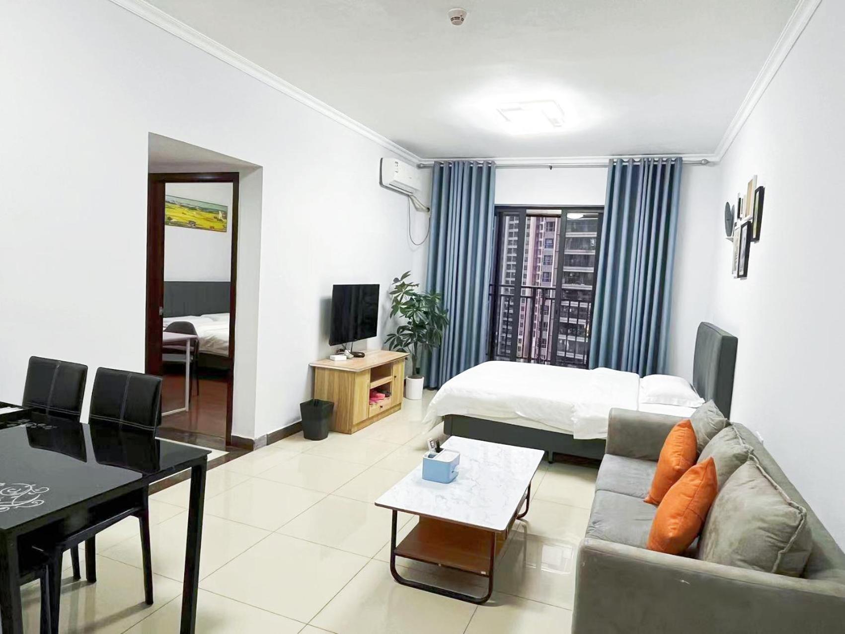 Pazhou Angda International Aparthotel Canton Fair Branch Dış mekan fotoğraf