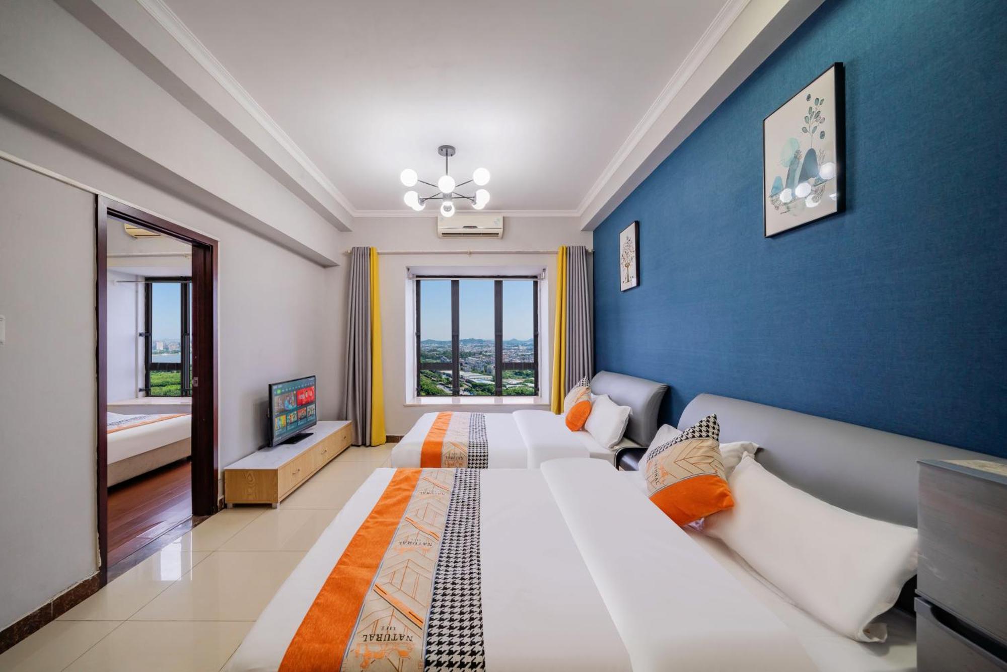 Pazhou Angda International Aparthotel Canton Fair Branch Dış mekan fotoğraf
