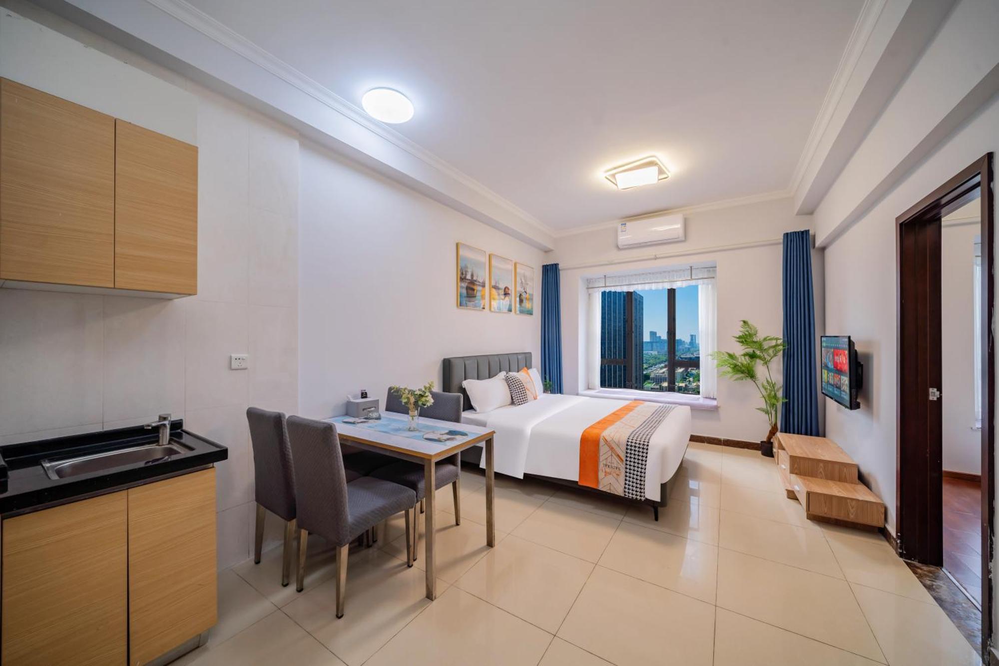 Pazhou Angda International Aparthotel Canton Fair Branch Dış mekan fotoğraf