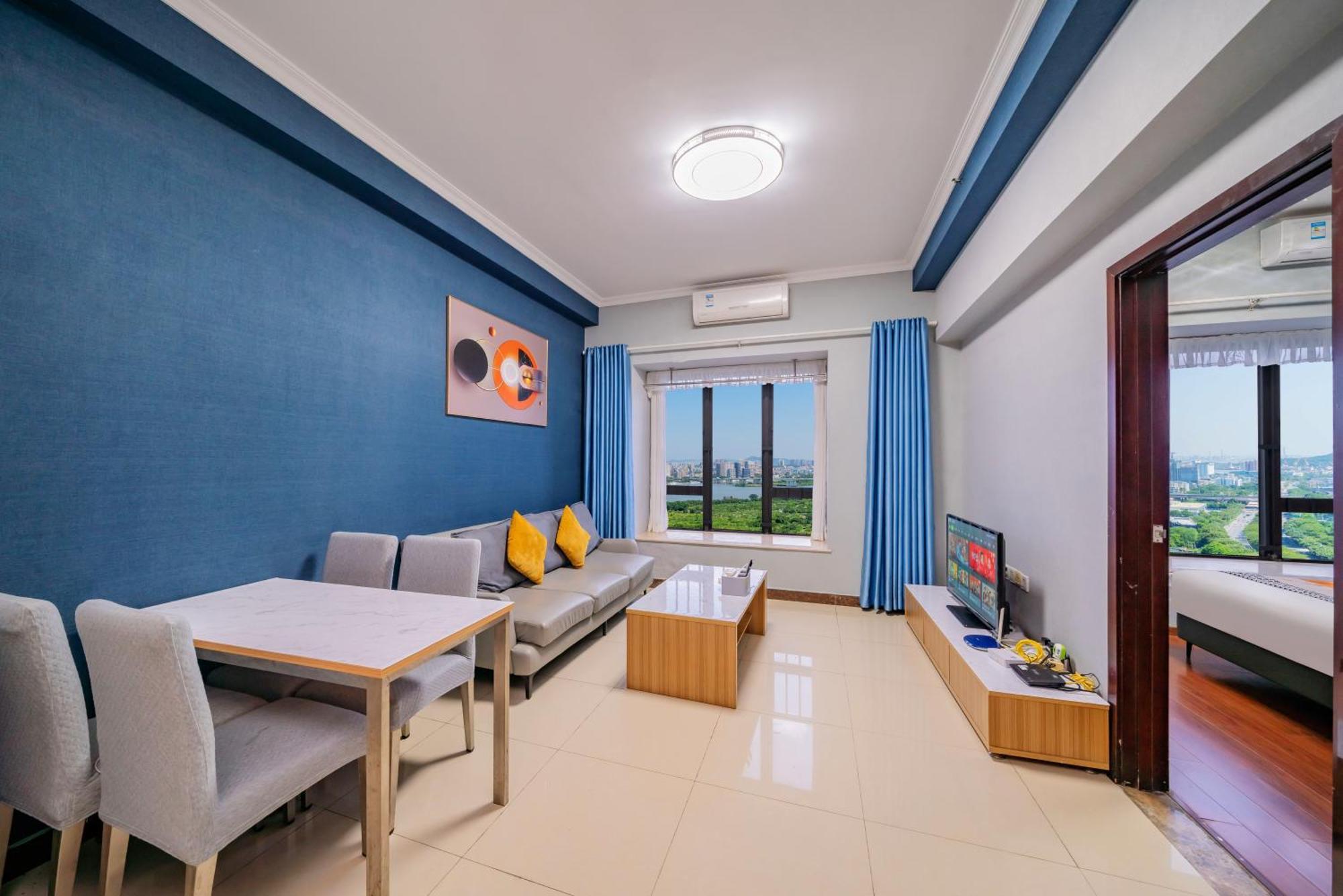 Pazhou Angda International Aparthotel Canton Fair Branch Dış mekan fotoğraf