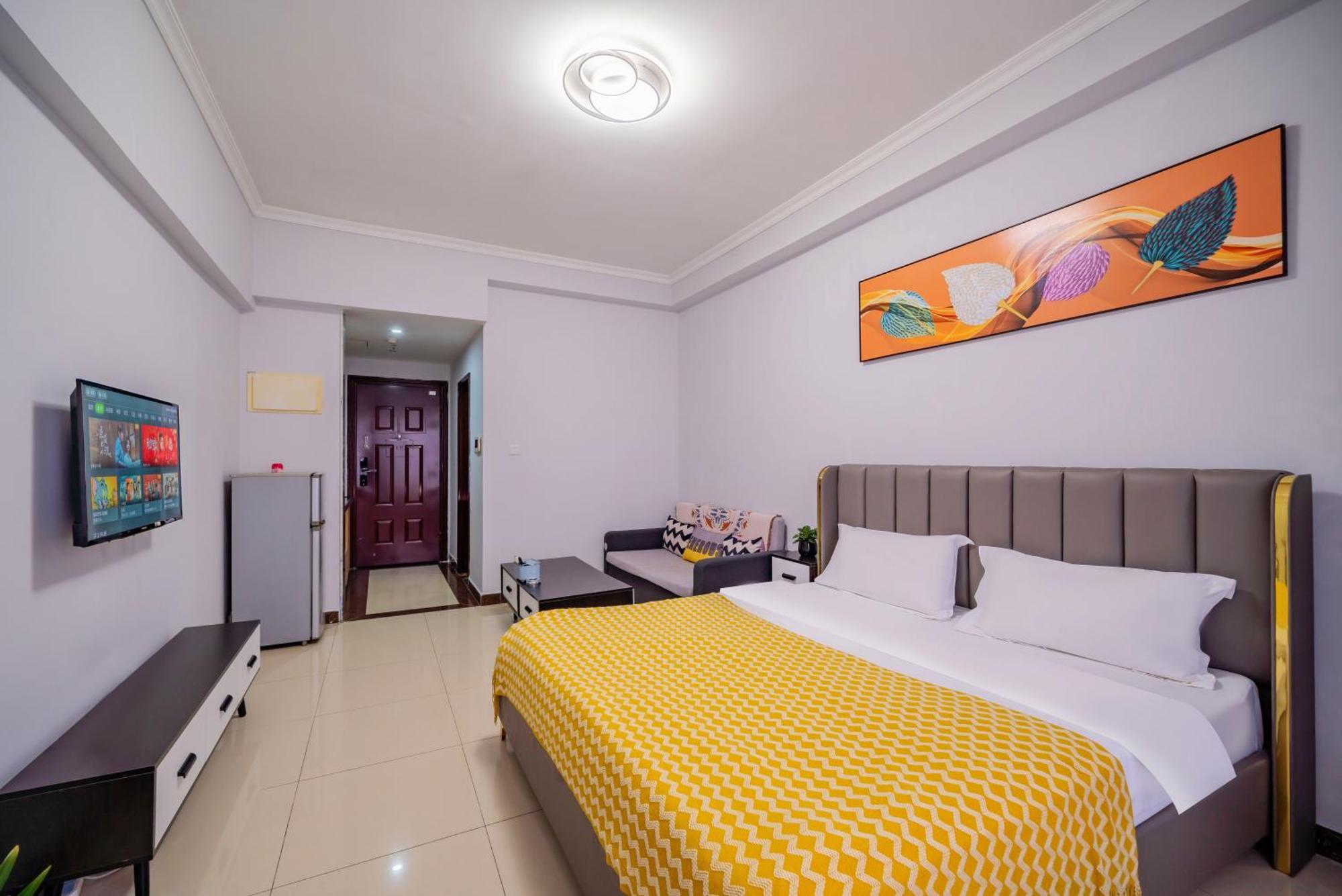 Pazhou Angda International Aparthotel Canton Fair Branch Dış mekan fotoğraf