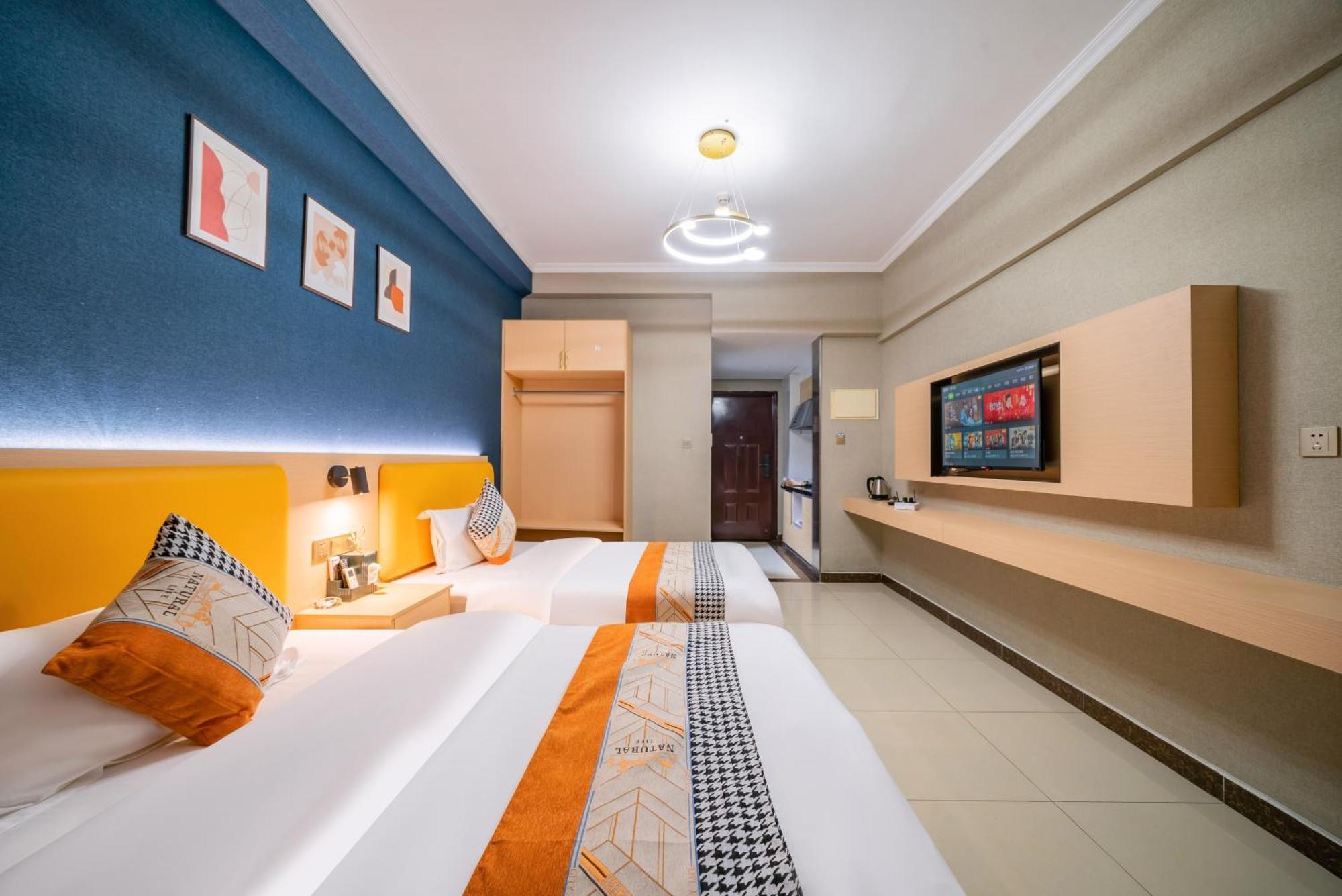 Pazhou Angda International Aparthotel Canton Fair Branch Dış mekan fotoğraf