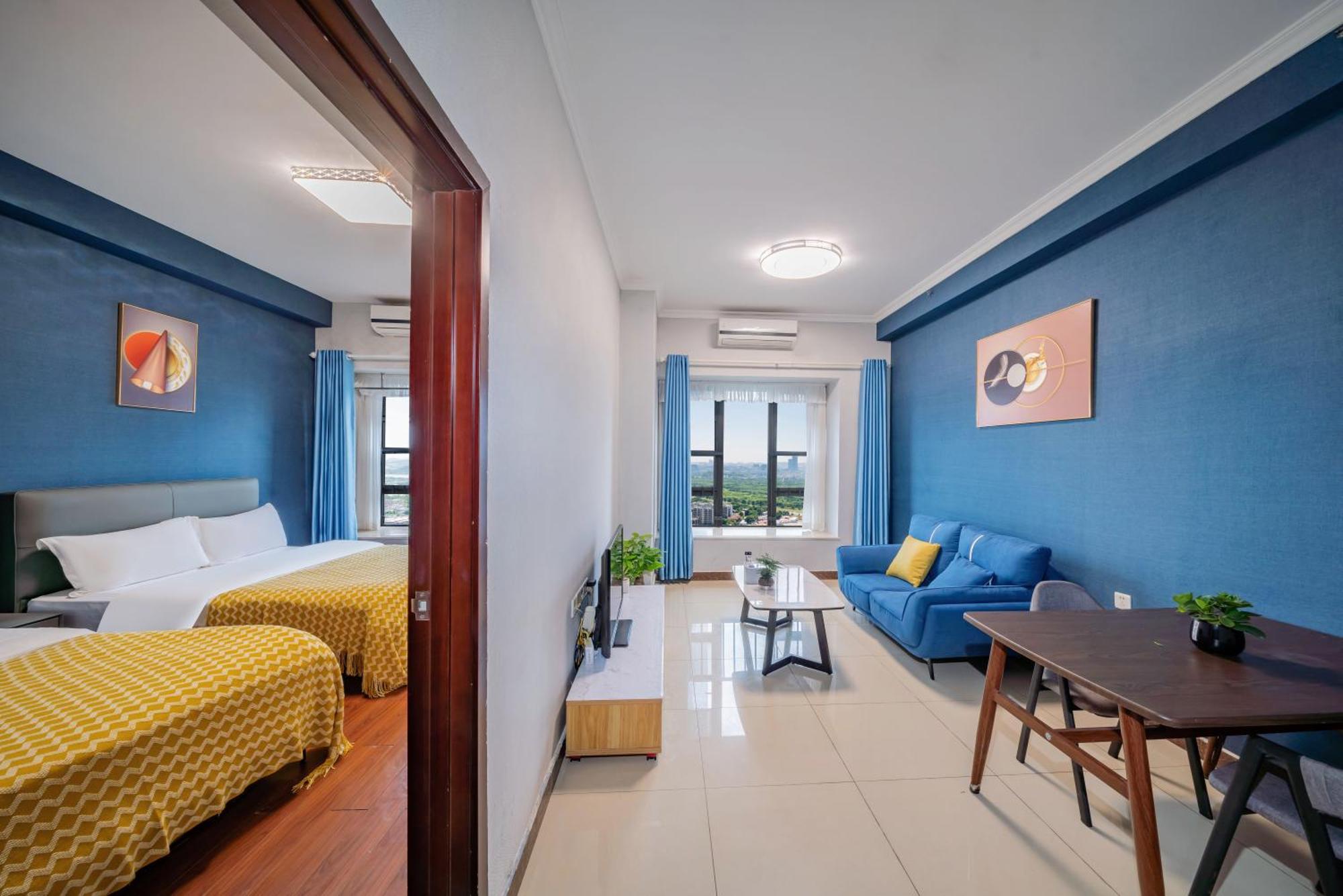 Pazhou Angda International Aparthotel Canton Fair Branch Dış mekan fotoğraf