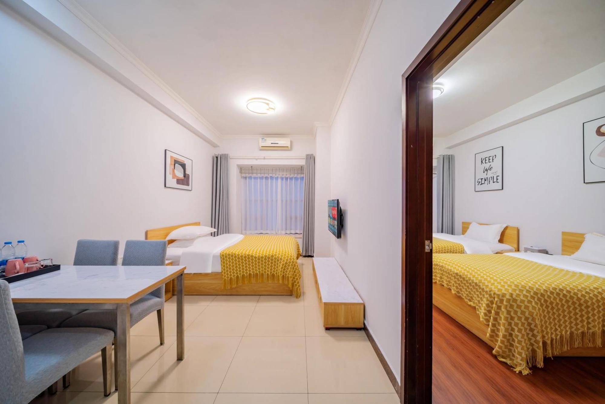 Pazhou Angda International Aparthotel Canton Fair Branch Dış mekan fotoğraf