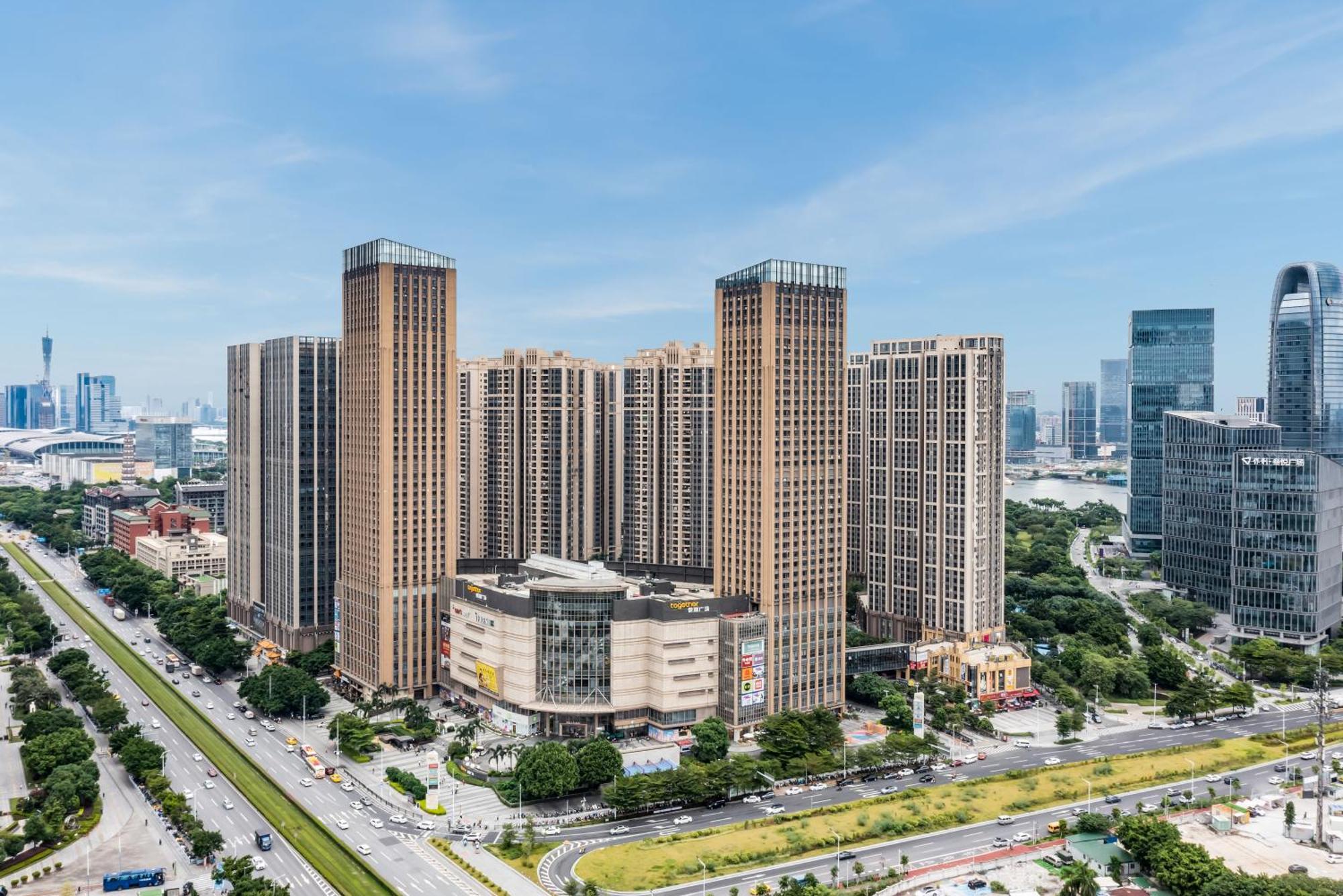Pazhou Angda International Aparthotel Canton Fair Branch Dış mekan fotoğraf