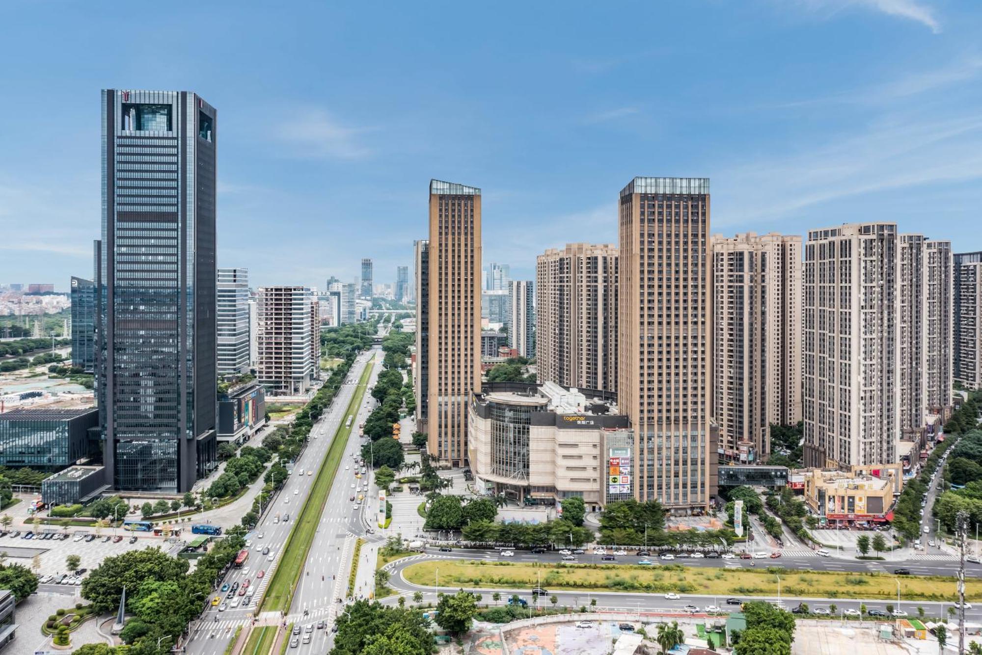 Pazhou Angda International Aparthotel Canton Fair Branch Dış mekan fotoğraf