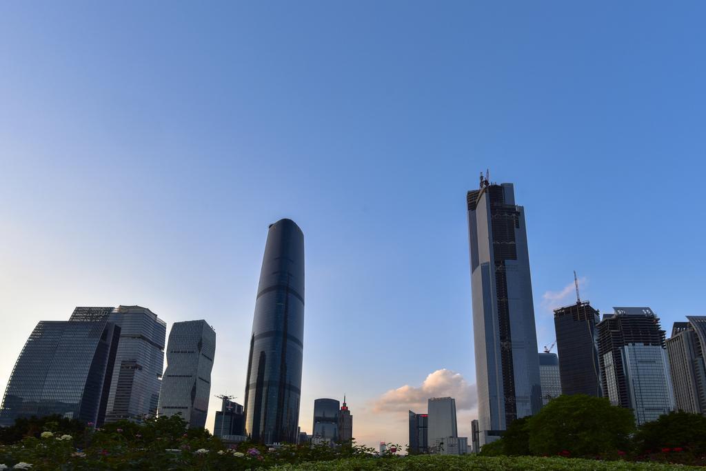 Pazhou Angda International Aparthotel Canton Fair Branch Dış mekan fotoğraf