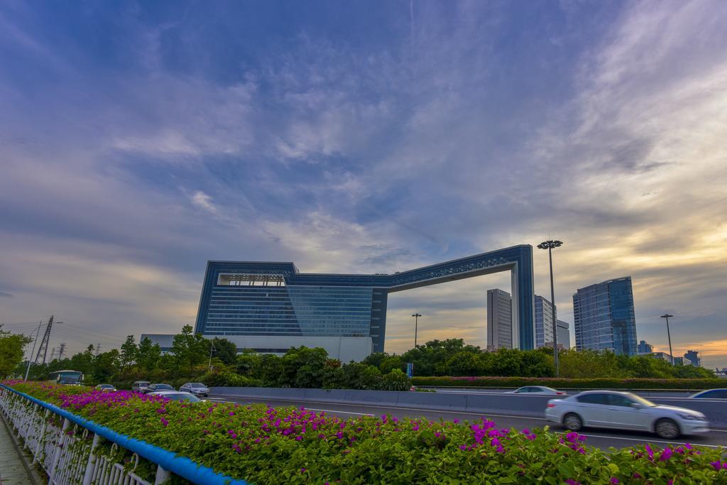 Pazhou Angda International Aparthotel Canton Fair Branch Dış mekan fotoğraf